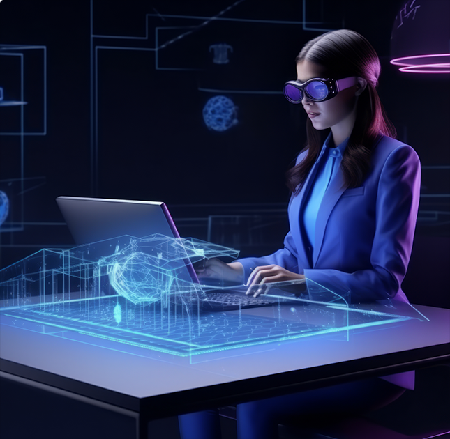 Cybersecurity 3D Illustration